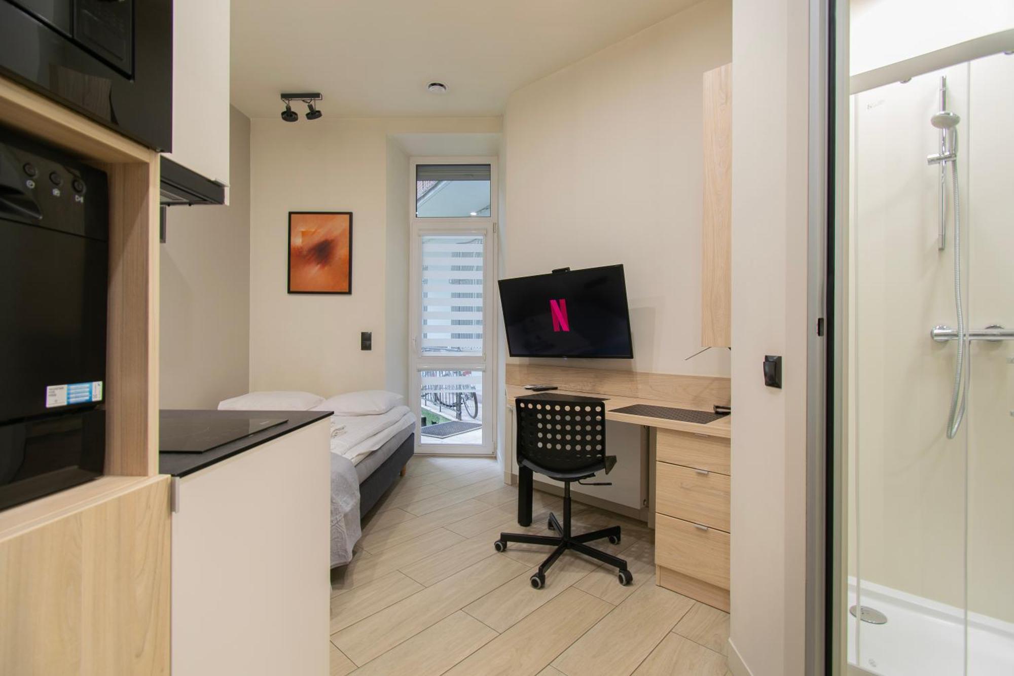 Compact Studios Slowackiego Avenue Krakow Dış mekan fotoğraf
