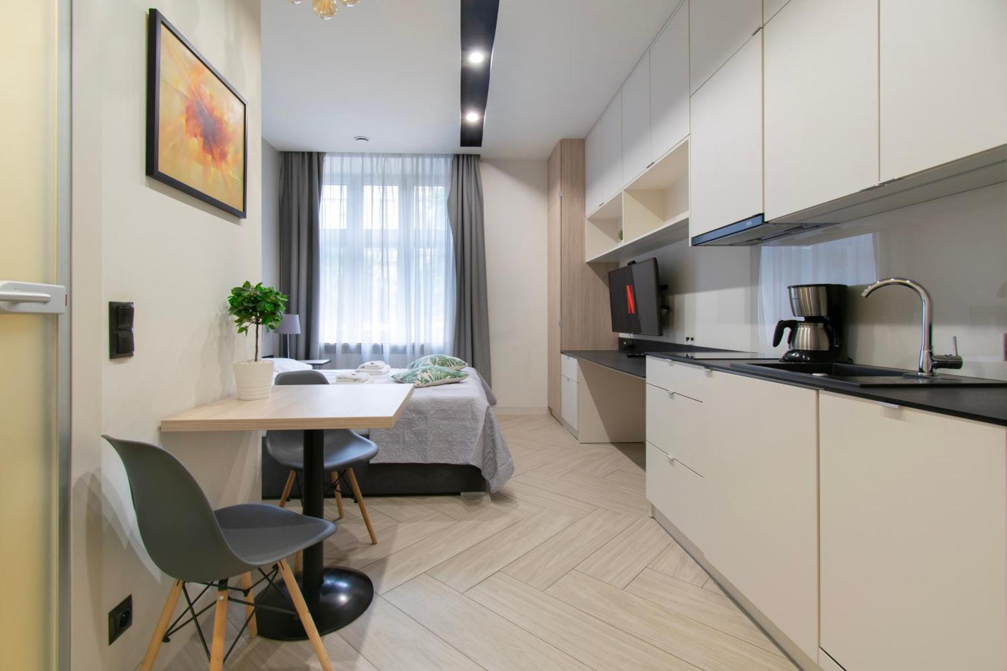 Compact Studios Slowackiego Avenue Krakow Dış mekan fotoğraf